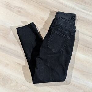 Gap Maternity | Full Panel Skinny Black Maternity Jeans | Size 30/10 Long
